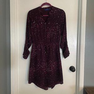 Wear to Work Purple Dress